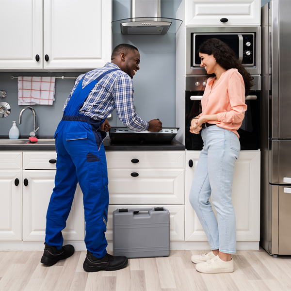 can you provide an estimate for cooktop repair before beginning any work in Callery